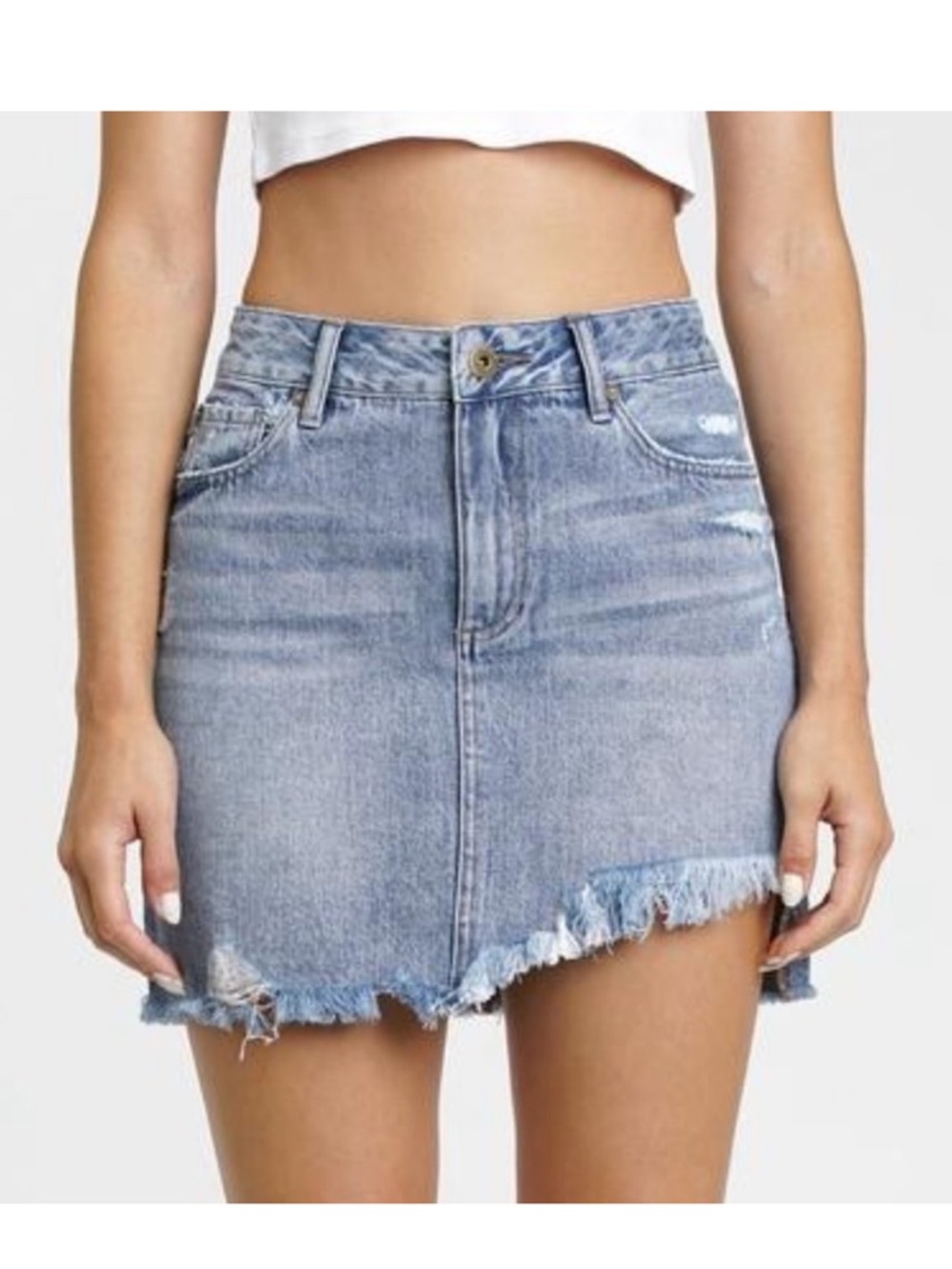 Pistola sierra denim skirt size 24